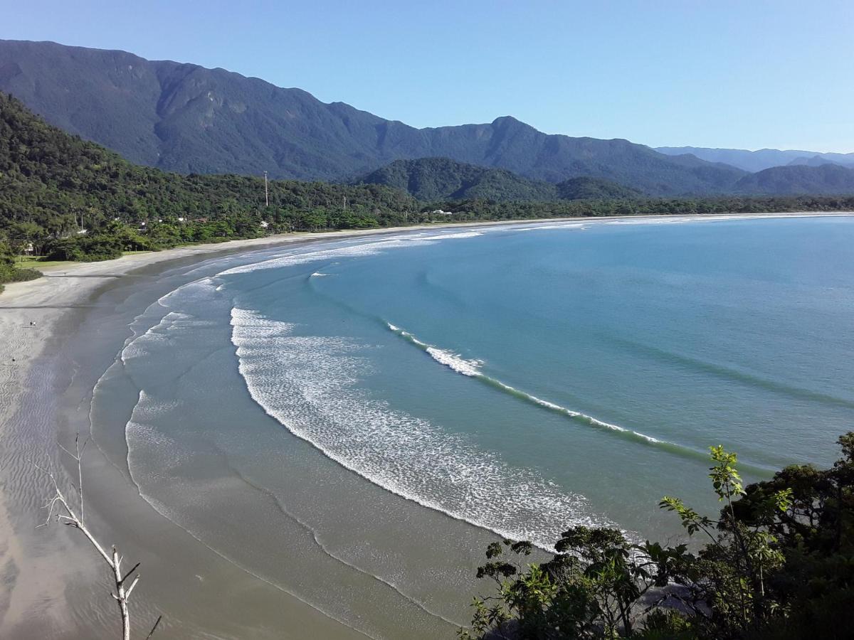 Casa De Aluguel Praia Dura Folha Seca Убатуба Екстер'єр фото